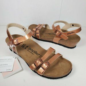 Birkenstock Papillio Sandals Lana Shiny Copper